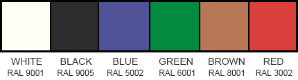Steel Garage Colours